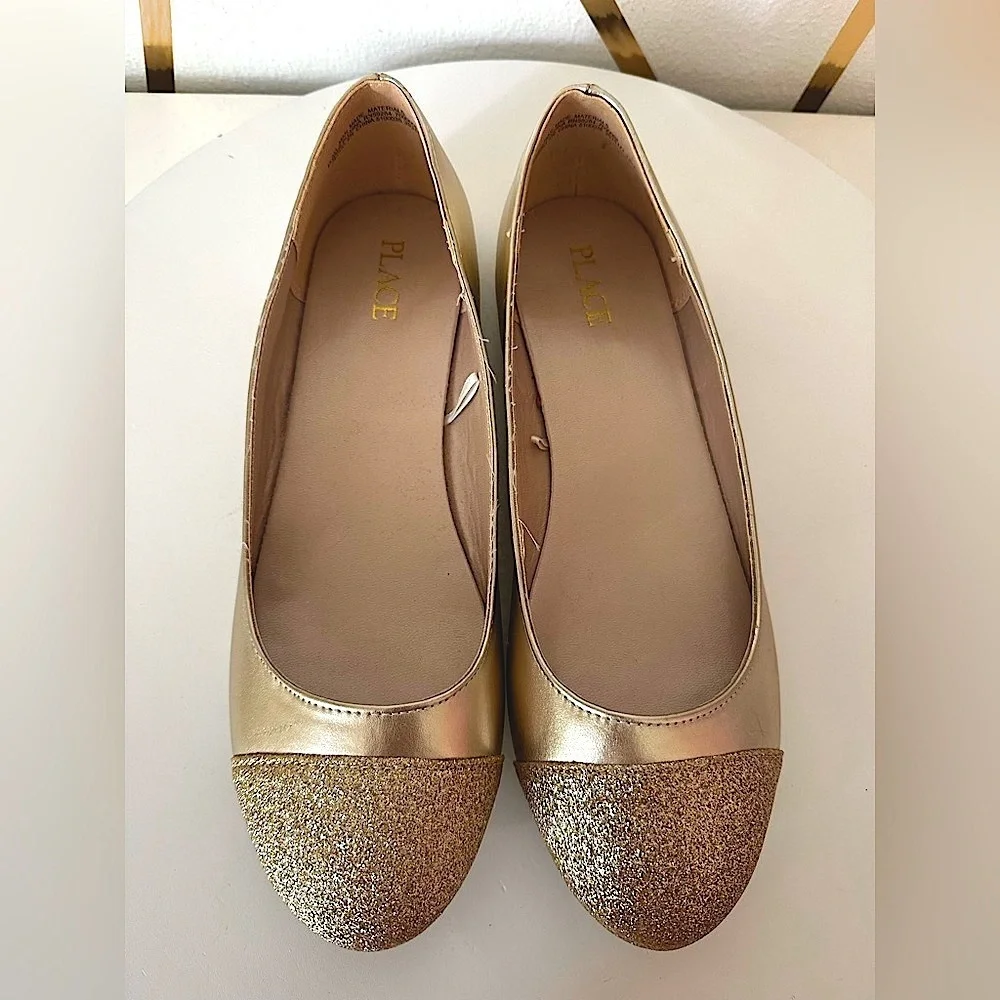 Girls Glitter Metallic Ballet (SH91)